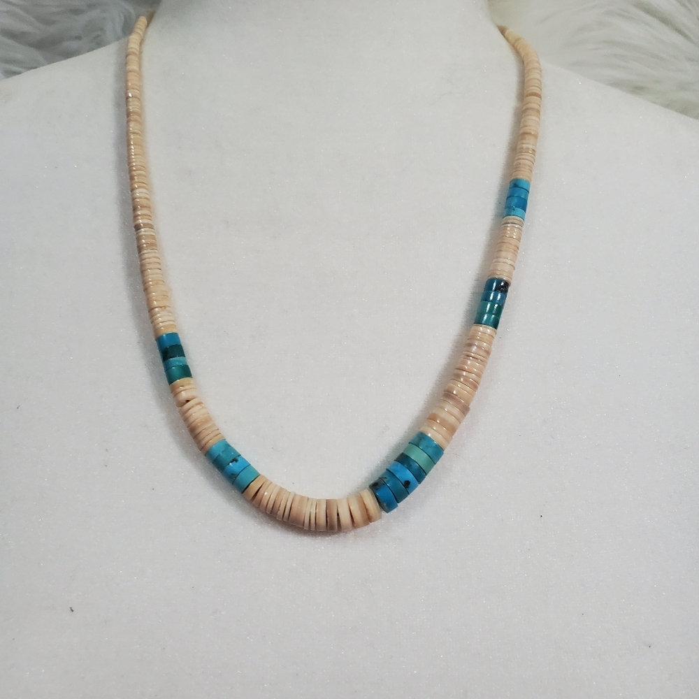 Turquoise Graduated handmade necklace